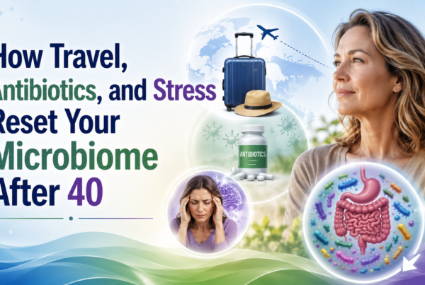 How Travel, Antibiotics, and Stress Reset Your Microbiome After 40 2