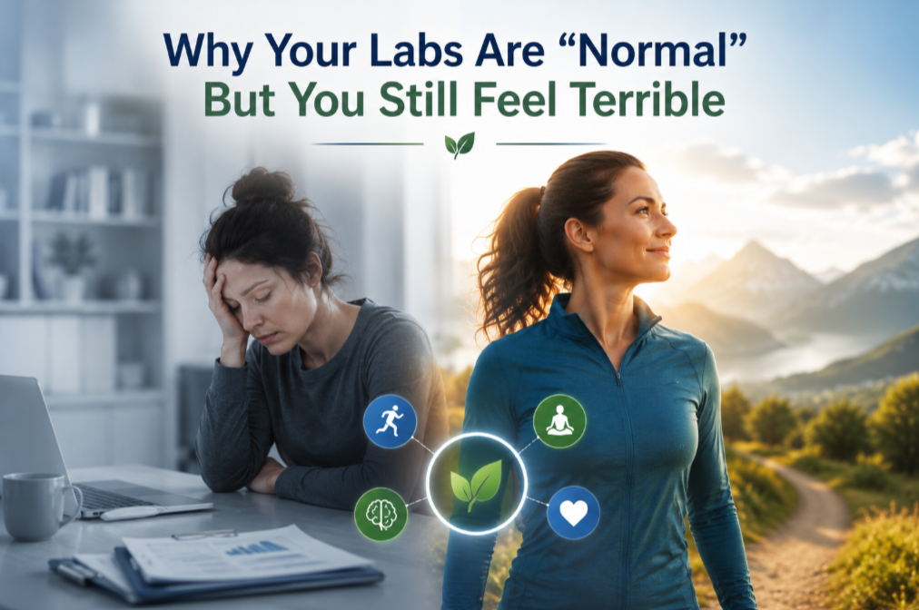 Why Your Labs Are “Normal” But You Still Feel Terrible