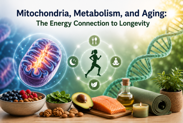 Mitochondria, Metabolism, and Aging: The Energy Connection to Longevity
