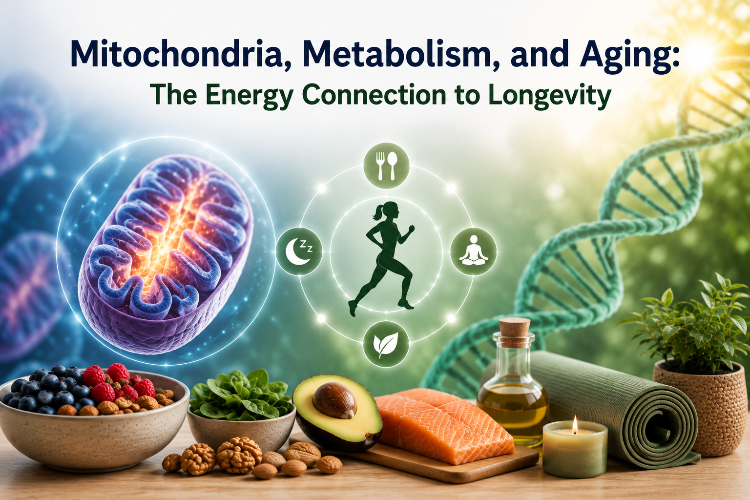 Mitochondria, Metabolism, and Aging: The Energy Connection to Longevity